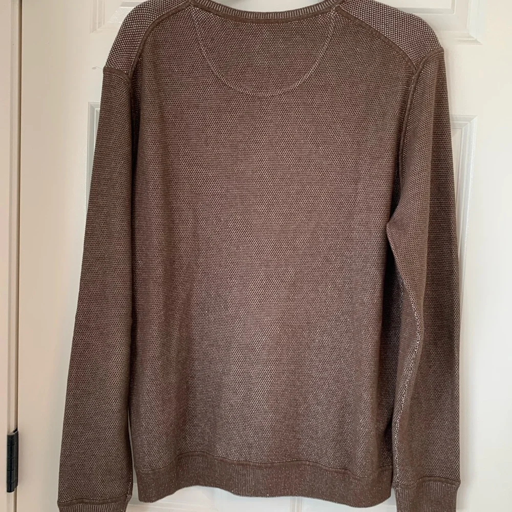 Tommy Bahama Paradise Ridge v neck pullover sweater silk men’s sz medium office‎